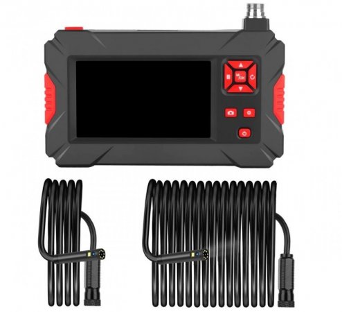 Duální inspekční kamera s LCD displejem P30 - Délka kabelu: 10m