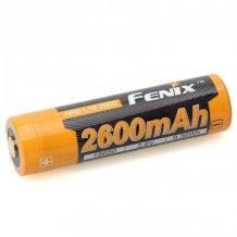 3.6V 2600mAh dobíjacie batérie typ 18650
