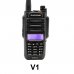 Sada 2ks UHF vysielačiek Baofeng UV-9R Plus - Farba: Čierna