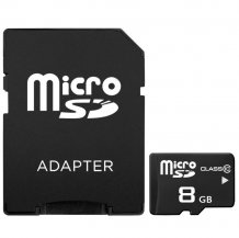 Micro SD/TF memóriakártya 8GB class 10