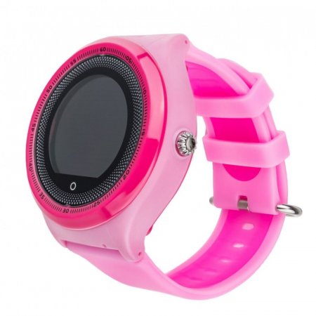 Detské GPS hodinky s podporou SIM karty SWX-KT06 - Farba: Ružová