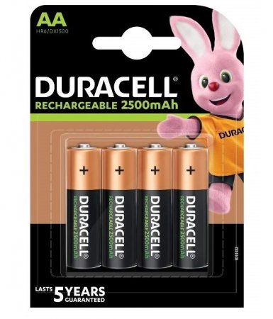 Nabíjecí tužkové AA baterie (4ks)